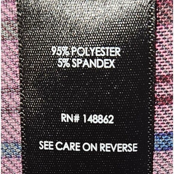 TORRID MINIβMesh Multi- Color Plaid Mock Neck Dress Plus Size 4X - Picture 8 of 14